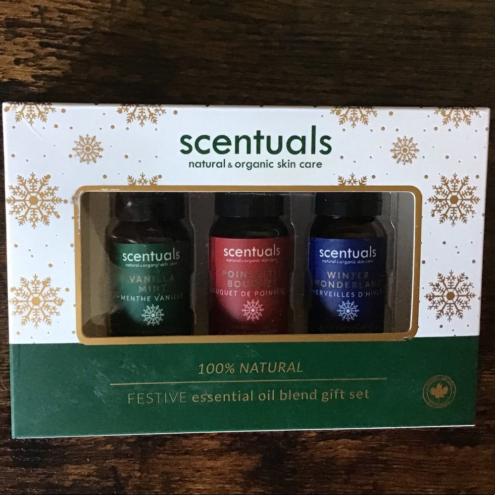 New Scentuals 3 pack essential oils